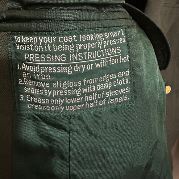 VINTAGE US ARMY M51 Dress JACKET PATCHED 1952 KOREAN WAR SIZE SMALL Size 35L - Picture 10 of 10